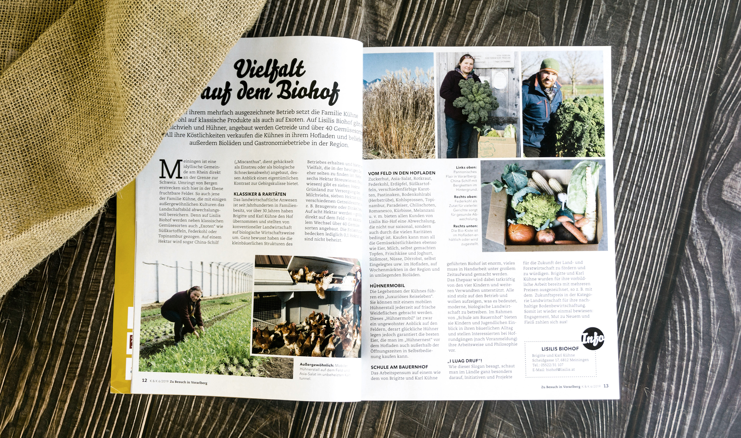 Kochen und Küche Biohof Artikel