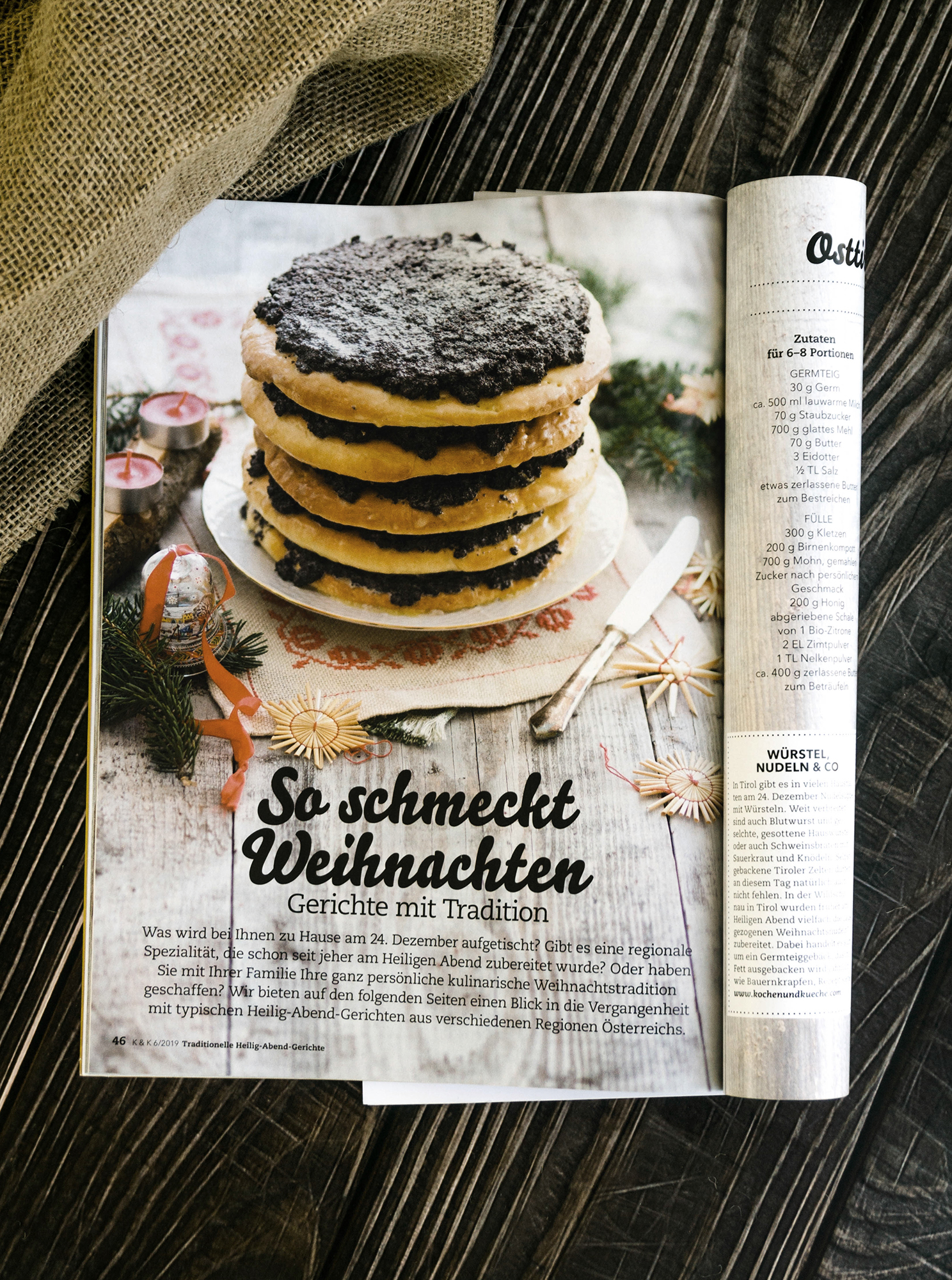 Kochen und Küche Weihnachten Einzel
