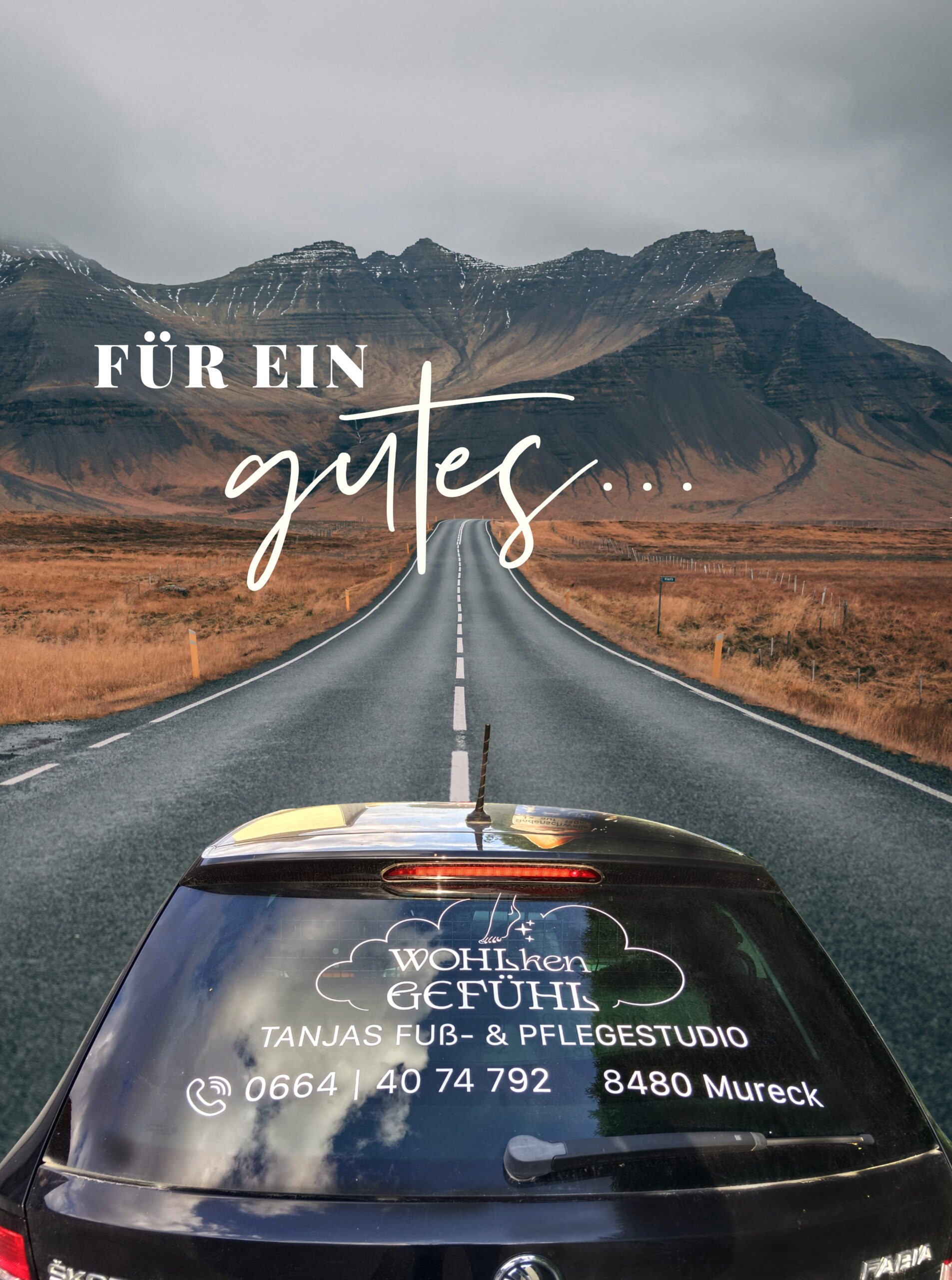 WOHLkenGEFÜHL Autoaufkleber – Für ein gutes Gefühl