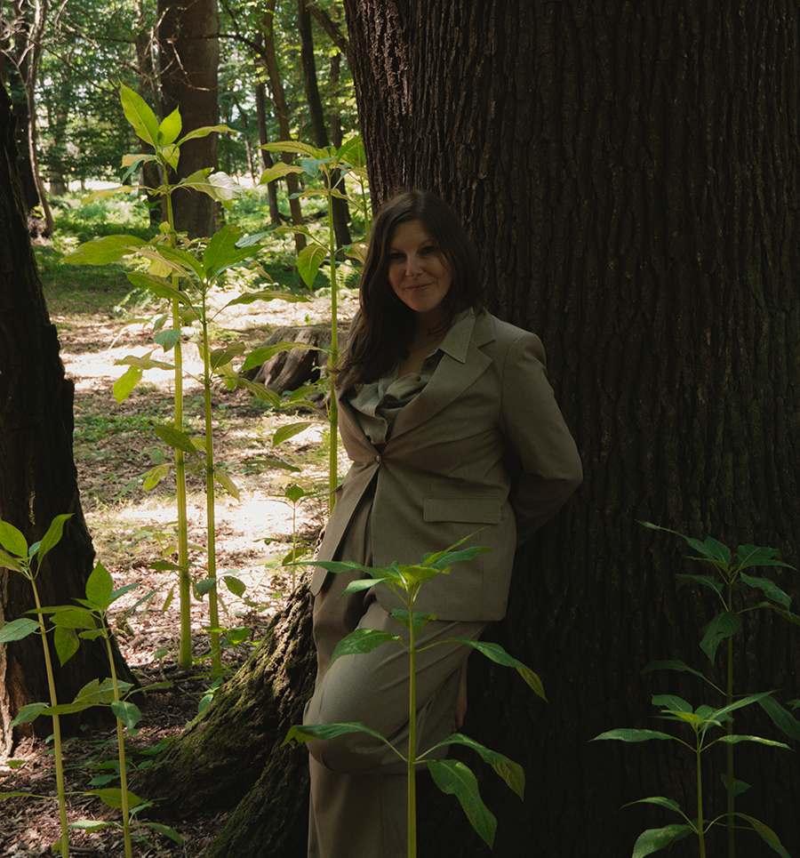 Verena von Farbgefühl Services in der Natur